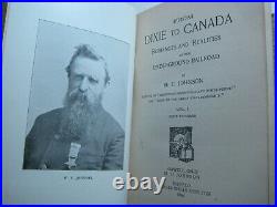 Rare 1894 Underground Slave Railroad Horror Stories Murder Dixie Bounty Hunter