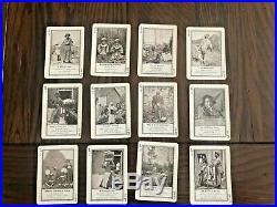 Rare 1897 Game Of In Dixie Land Cards No. 1118 Fireside Black Americana Antique