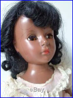 Rare 1952 Madame Alexander CYNTHIA Doll African American 15 All Original Dress