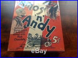 Rare Amos N Andy Chocolate Candy Box. Great Condition 1930 Black Americana