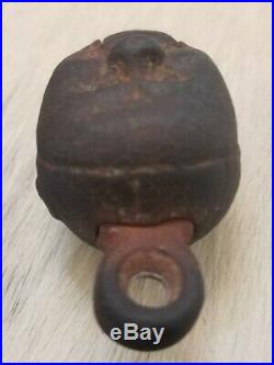 Rare Antique Black Americana Mechanical Toy Cast Iron Cap Popper Head