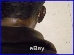 Rare Antique Life-size Terra Cotta Beggar Boy Black Americana History San Fran