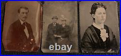 Rare Antique Top Lot of Doc Holliday & Common Law Wife Kate Tintypes Ferrotypes