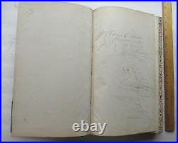 Rare Attorney Ledger Brooklyn Handwritten 1800s Prisoner Hanged Black American