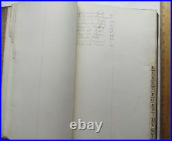 Rare Attorney Ledger Brooklyn Handwritten 1800s Prisoner Hanged Black American