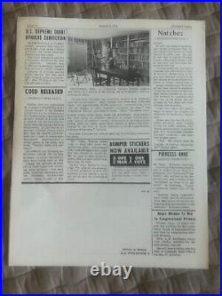 Rare! Black Americana Civil Rights SNCC Newsletter The Student Voice March 1964