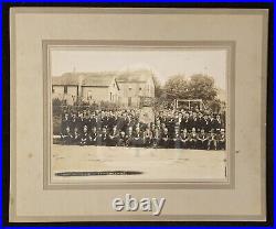 Rare! C 1916 Albumen Photo of Sheet Metal Workers Local #16. Portland, Oregon