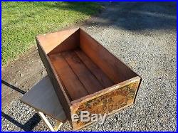 Rare Gold Dust Twins Vintage Black Americana 1880s Soap Wood Box Crate Antique