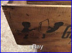 Rare Gold Dust Twins Vintage Black Americana 1880s Soap Wood Box Crate RARE