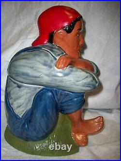 Rare Limited Edition Black Americana Joey Cookie Jar J. C. Miller Le