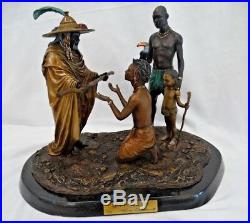 Rare Limited Edition Thomas Blackshear Rite Of Passage Bronze Statue