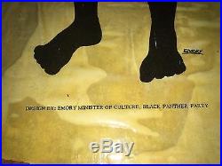 Rare Orig. 1968 Black Panther Party Poster By Emory Douglas Pls Make Offer