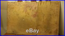Rare Sign 1930s Home oiler 39×25 Black Americana Memora- Oil for Household