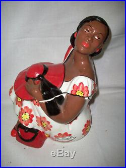 Rare Sunday Best Cookie Jar Black Americana Lady Cookie Jar Only One On Ebay