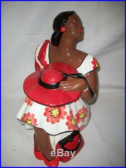 Rare Sunday Best Cookie Jar Black Americana Lady Cookie Jar Only One On Ebay