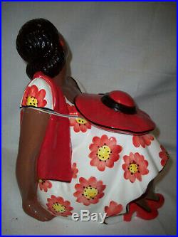 Rare Sunday Best Cookie Jar Black Americana Lady Cookie Jar Only One On Ebay