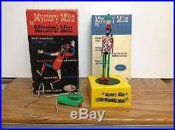 Rare Vintage Black Americana Mystery Mike The Minstrel Man Toy Bell Products