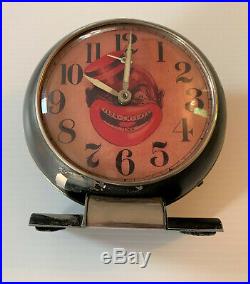 Rare Vintage COON CHICKEN INN Wind Up CLOCK Works & Bonus Restaurant MENU B Amer