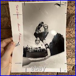 Rare Vintage Jeff Grosso Skateboard TWS On Powell Peralta photo By Jim Goodrich
