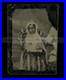 Rare black african american child, hidden mother Photo Creepy Face 1800s Unusual