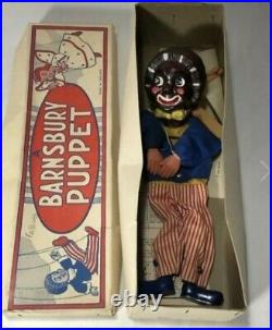 Rare black americana Barnsburry puppet collectible