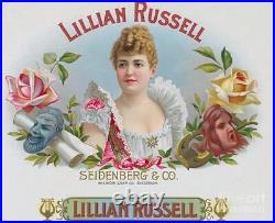 S8, 803-02, 1890s, Cabinet Card, Lillian Russell (1860-1922) Stage Actress