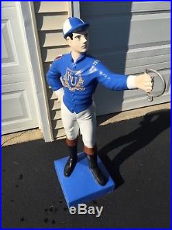 SALE! LAWN JOCKEY 44 Concrete Statue (Possible FREE Delivery. ASK)Horse