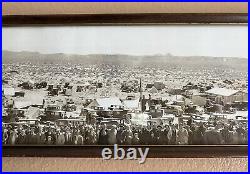 SCARCE Vintage 1927 Panoramic Photo of Weepah, Nevada -Gold Rush First Auto Camp