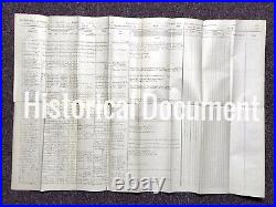 STUNNING Black Soldiers Civil War USCT Union Army Document