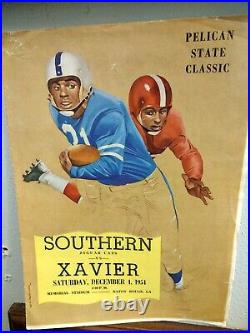 SWAC College RareXavier U vs Southern U Pelican State Classic 1954