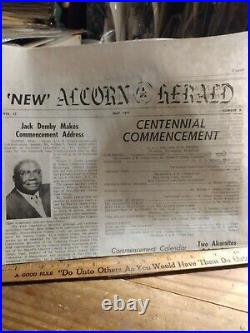 SWAC College1971 Alcorn Herald News Paperfrom Lorman Mississippi