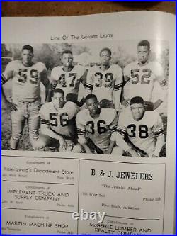 SWAC CollegeExtremely Rare Bishop College vs Arkansas State 1954