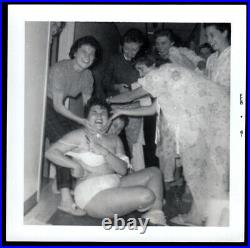 Sadistic Nude Strip-down Lesbian Party Sorority Women 1961 Vintage Photo