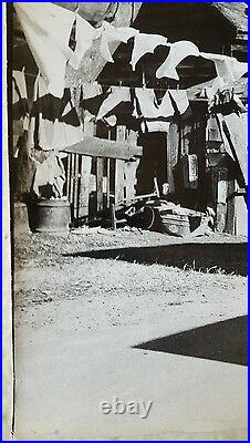 Sandor Demlinger Historical Large Black Americana Photograph Hanging Clothes