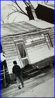 Sandor Demlinger Historical Large Black Americana Photograph Hanging Clothes