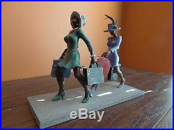 Sass N Class Annie Lee Power Shopping Ebony Black Women Friends Figurine Statue