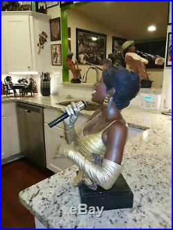 Sculpture All that Jazz, Willitts Designs, Lady Singer #620003. Beyond Beautiful