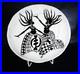 Sculpture Black American Art Ceramic Bowl Sisters Black History 15DX H VTG