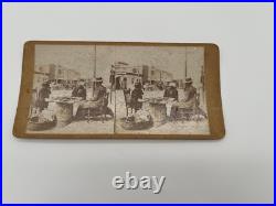 Set of 3 Stereoview Cards Black Americana