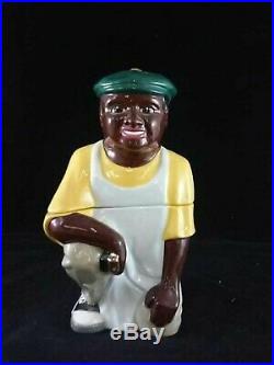 Shoe Shine Boy Cookie Jar Black Americana Jar By C Gifford Ultra Limited Edition