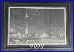 Signed A. Aubrey Bodine Photograph, Framed, 19x13, Washington Monument