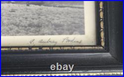 Signed A. Aubrey Bodine Photograph, Framed, 19x13, Washington Monument