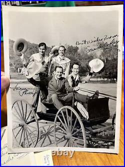 Spade Cooley & Foreman Phillips Vintage SIGNED 8/10 Photo 40s? Authentic RARE