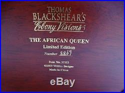 THOMAS BLACKSHEAR EBONY VISIONS THE AFRICAN QUEEN with coa