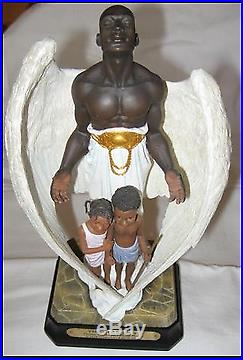 THOMAS BLACKSHEAR EBONY VISIONS THE GUARDIAN with Cert. Of Authenticity