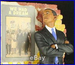 THOMAS BLACKSHEAR OBAMA A DREAM BECOME REALITY FIRST ISSUE LIMITED ED