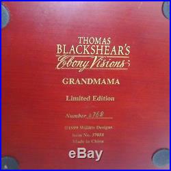 THOMAS BLACKSHEAR'S EBONY VISION Grandmama LIMITED EDITION #2768 YR 1999