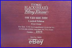 THOMAS BLACKSHEAR'S EBONY VISIONS OH YES SHE DID! FIRST EDITION FIGURINE with BOX