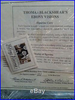 THOMAS BLACKSHEAR'S EBONY VISIONS, THE KISS ITEM 37034, certificate