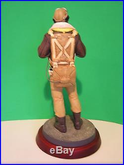 THOMAS BLACKSHEAR THE TUSKEGEE AIRMAN RED TAILS WW II sculpture NEW in BOX withCOA